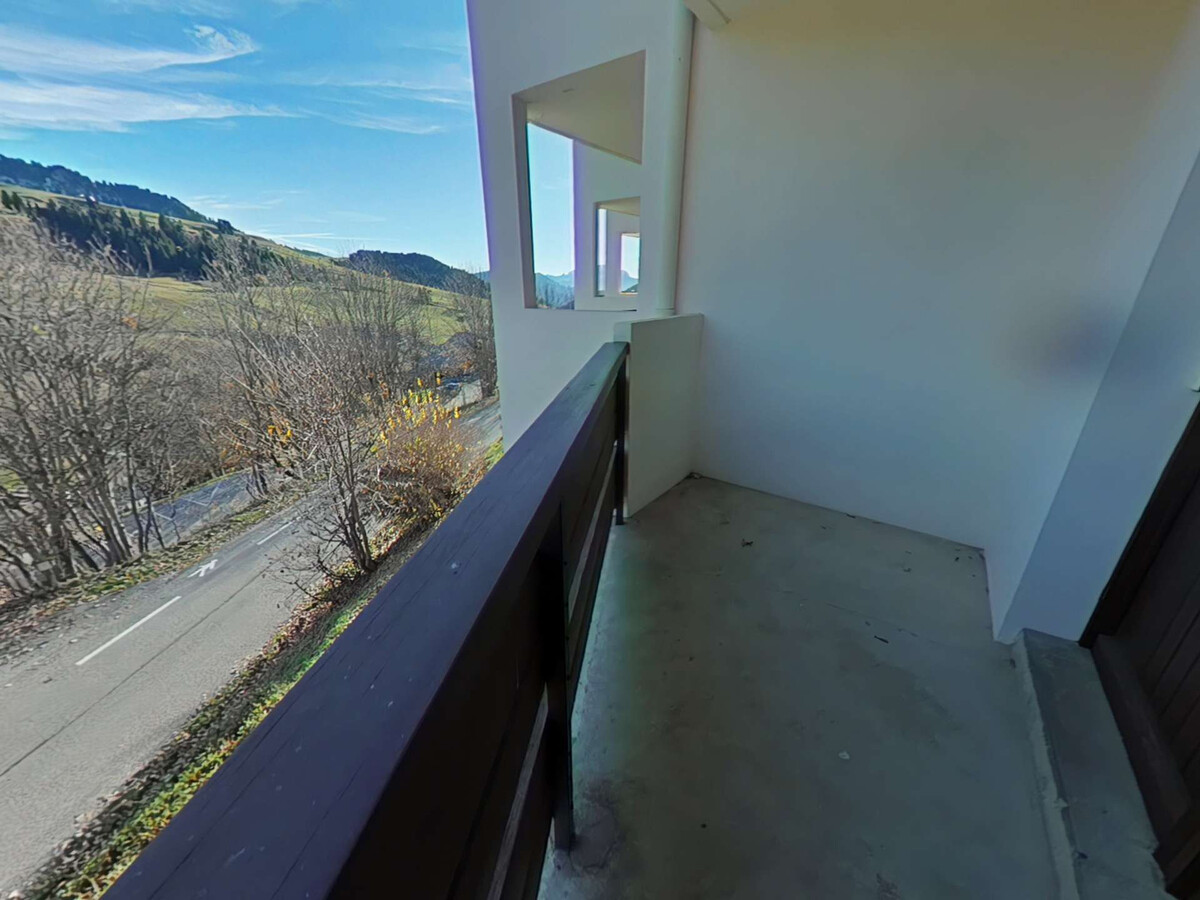 Studio 4 personnes Chinaillon, balcon sud vue pistes - Photo 13