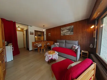 Studio 4 pers, centre village, 500 m des pistes : photo 2