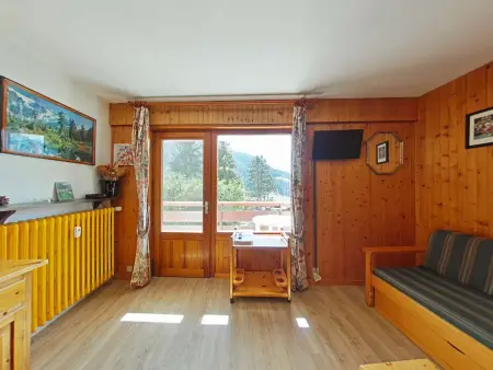 Location appartement à Le Grand Bornand, Studio confortable - Proche télécabine - 4 personnes