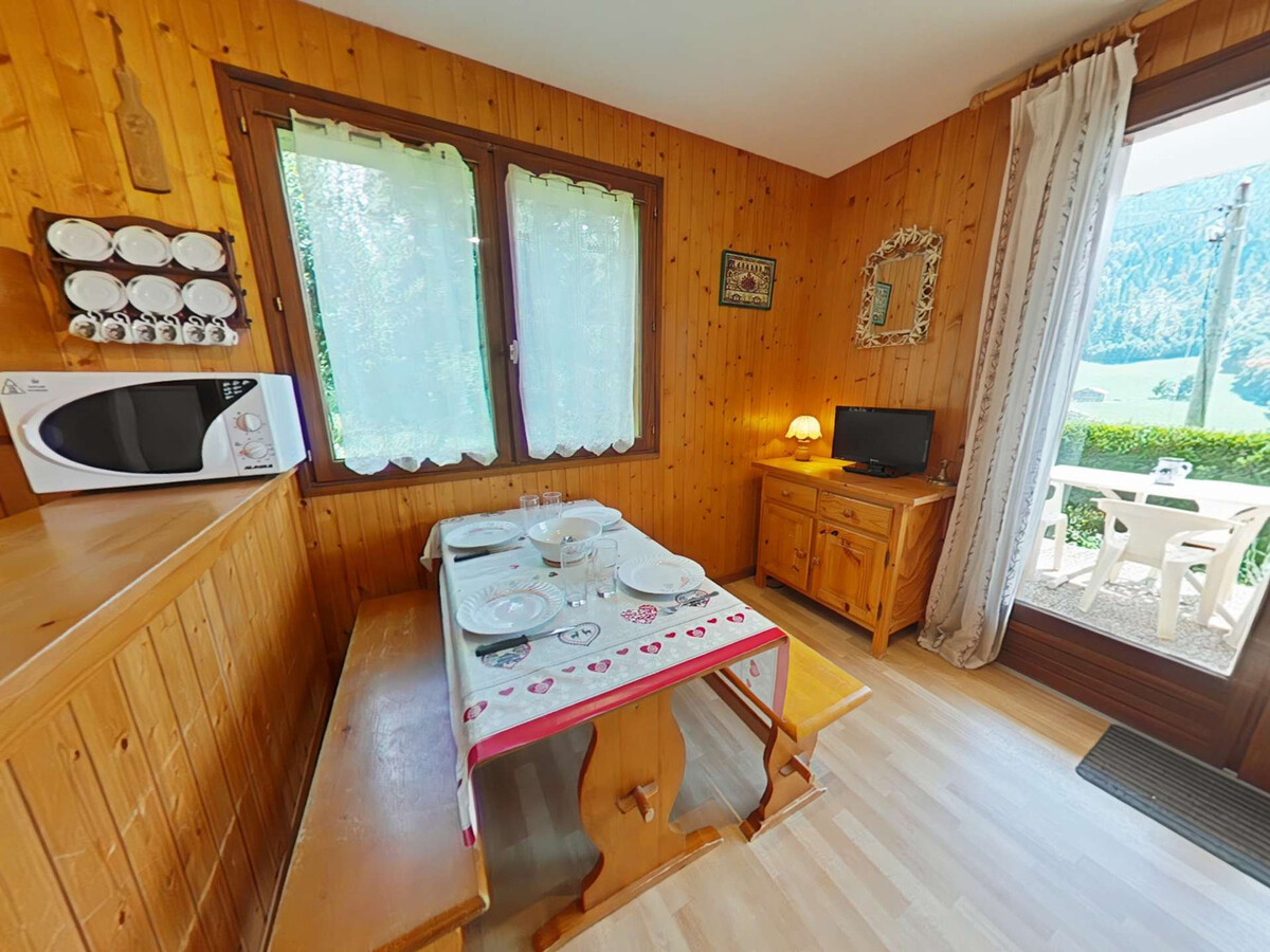 Studio rez-jardin avec terrasse et casier à ski - Photo 2