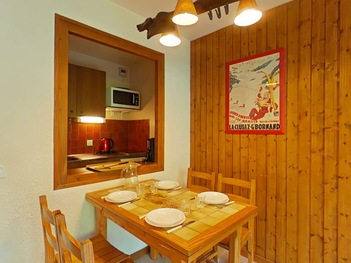 Studio 4 pers. vue Aravis - Le Grand-Bornand - Photo 6