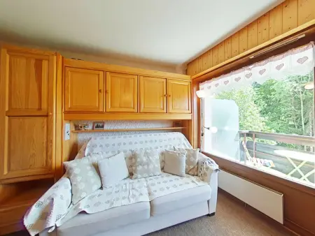 Location appartement à Le Grand Bornand, Studio cosy 4 pers avec navette et casier à skis - Grand-Bornand