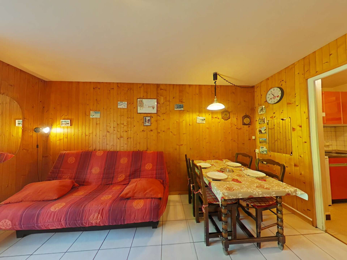 Studio 4 pers. Chinaillon : balcon sud, 150m des pistes - Photo 4