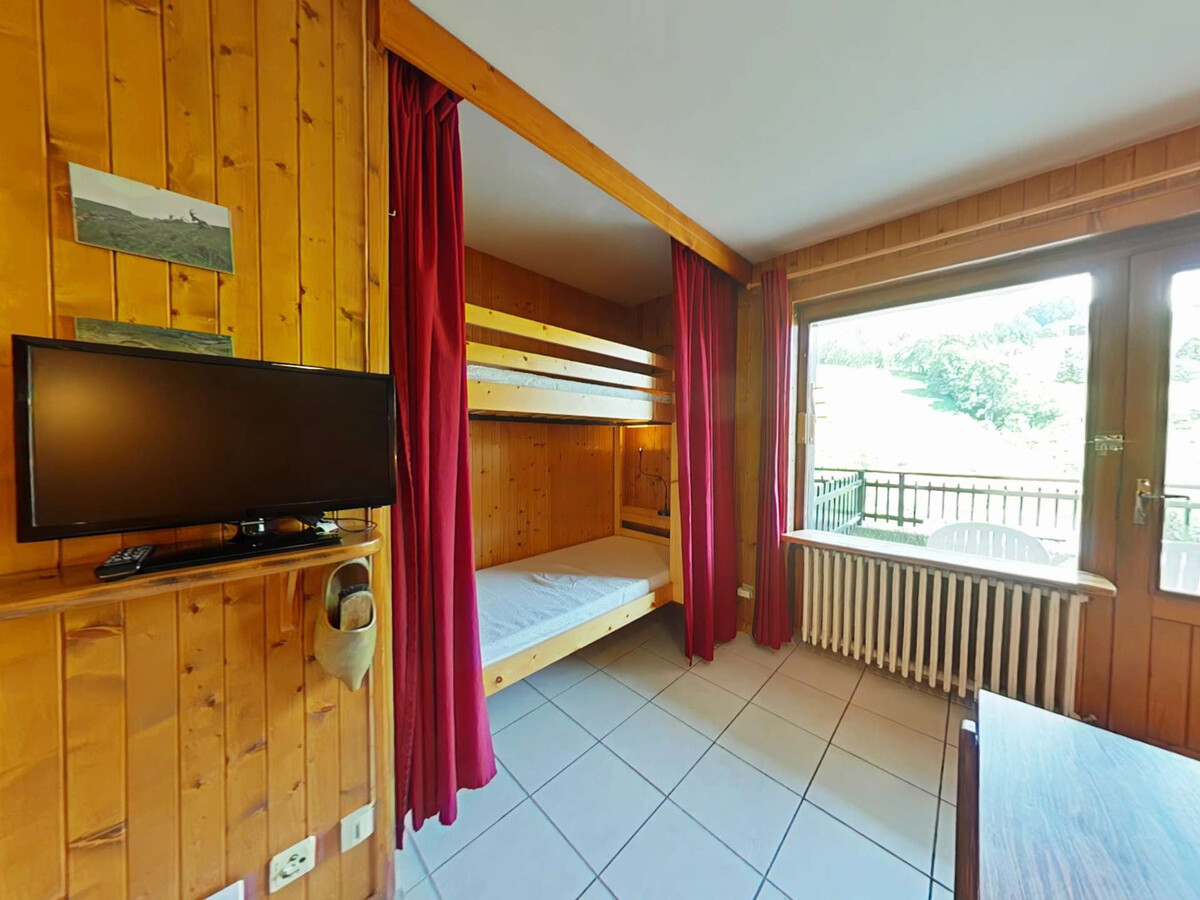 Studio 4 pers. Chinaillon : balcon sud, 150m des pistes - Photo 5