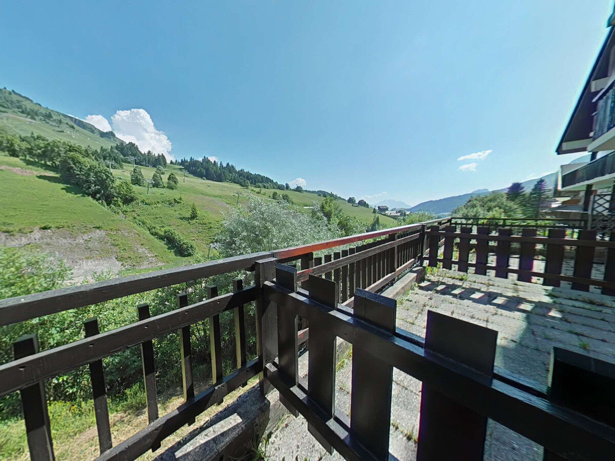Studio 4 pers. Chinaillon : balcon sud, 150m des pistes - Photo 14