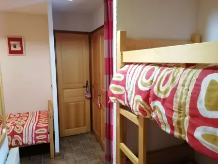 Appt 2 pièces Chinaillon, balcon sud vue pistes, skibus 100m : photo 8