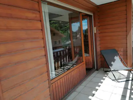 Appt 2 pièces Chinaillon, balcon sud vue pistes, skibus 100m : photo 12