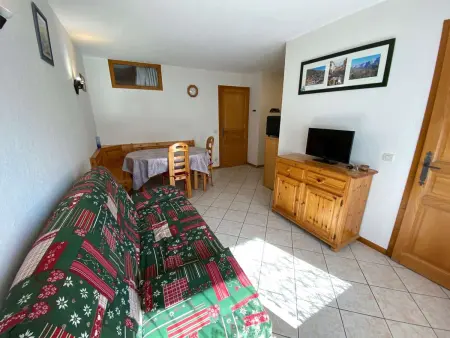Location appartement à Le Grand Bornand, Appartement chaleureux au Grand Bornand - 6 personnes, balcon, parking, proche centre