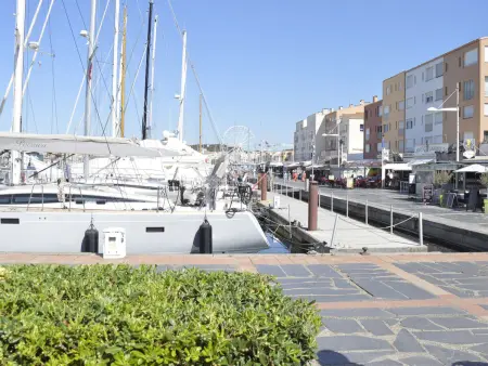 Cap d'Agde: Studio cabine 4 pers, piscine, plage à 600m, parking - Photo 15