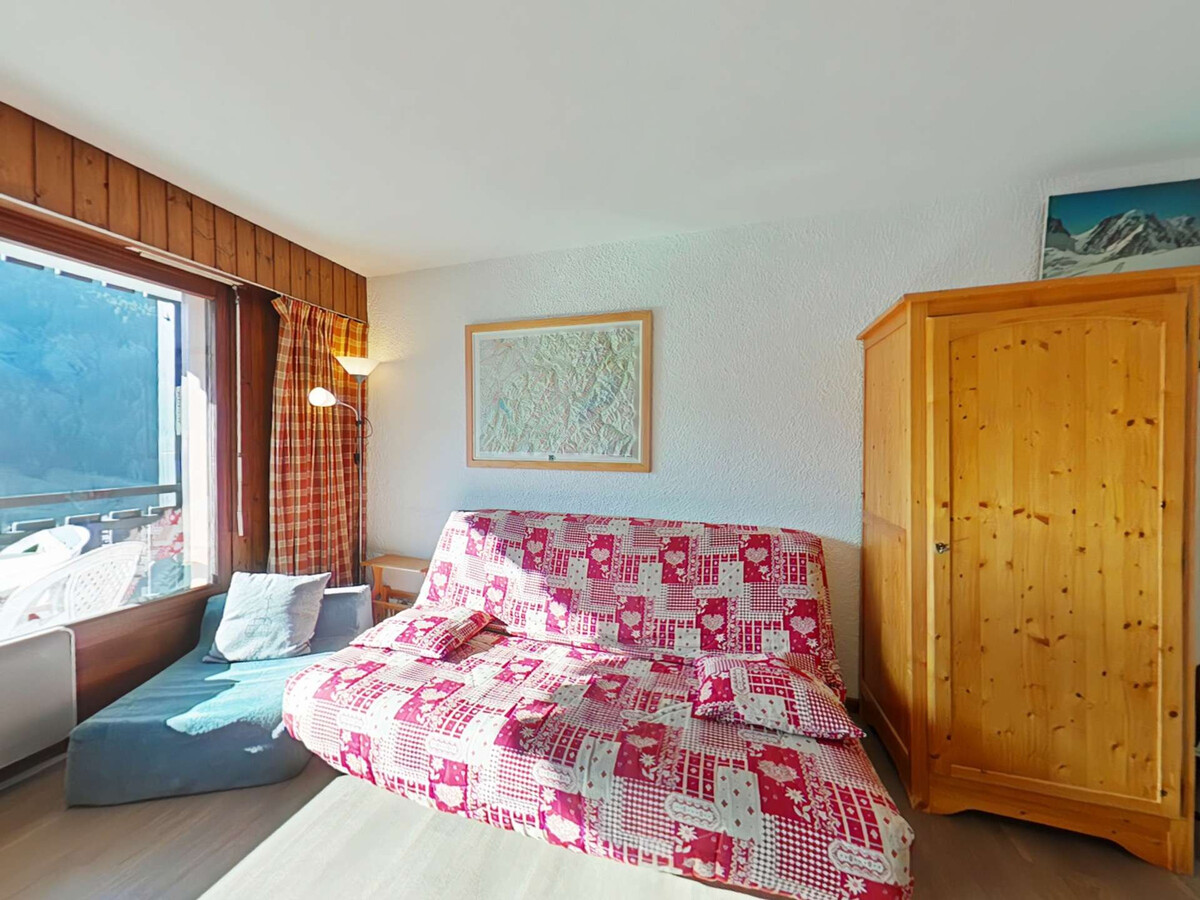 Studio 4 pers. avec vue Aravis au Grand-Bornand - Photo 2
