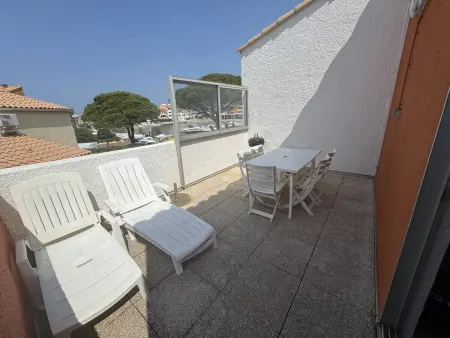 Location appartement à Port Barcarès, Appartement T2 Mezzanine, 6 pers., Piscine, Clim, Port Barcarès