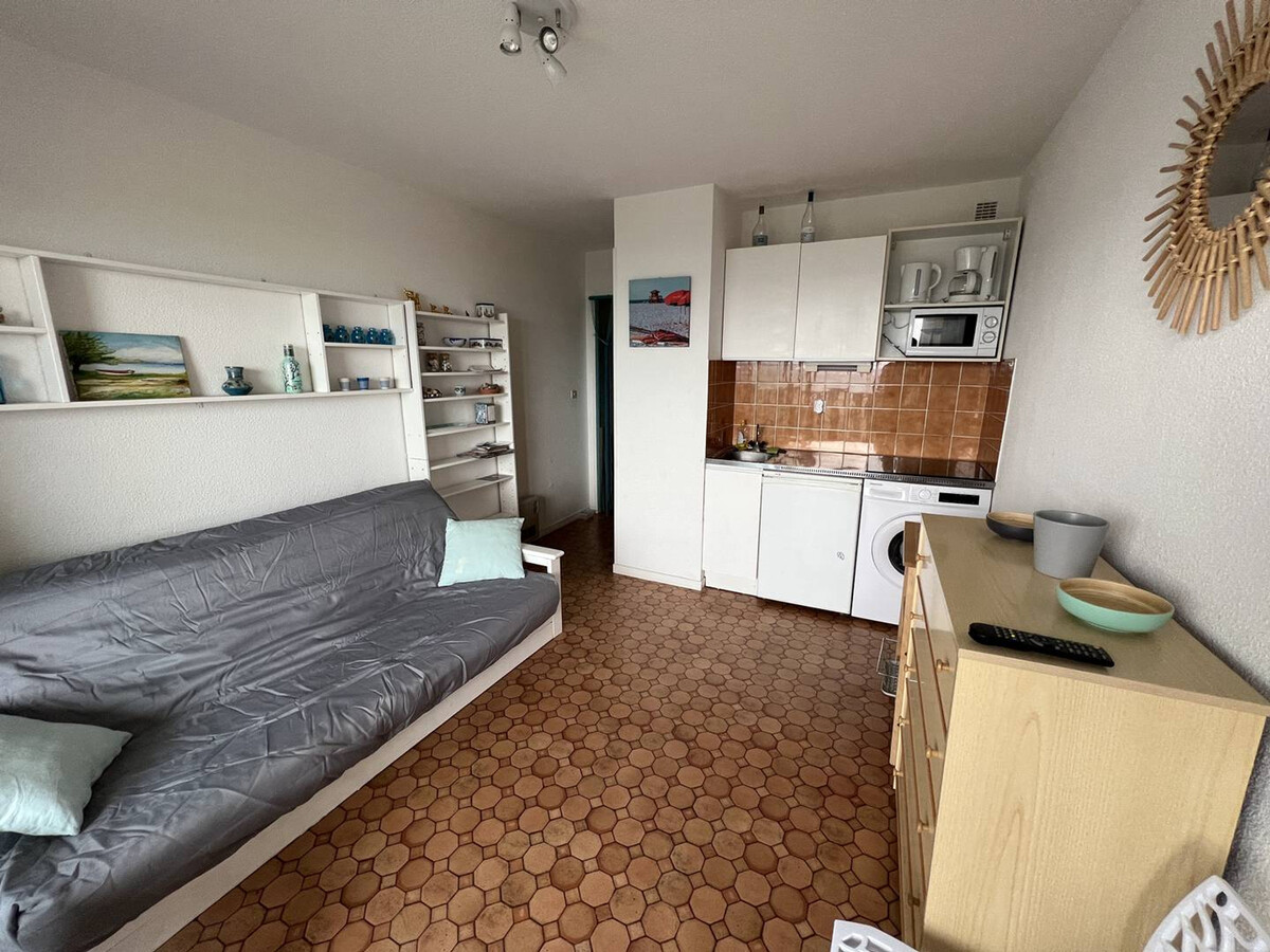 Appartement face mer à Port Barcarès, plage directe, 4 pers. - Photo 2