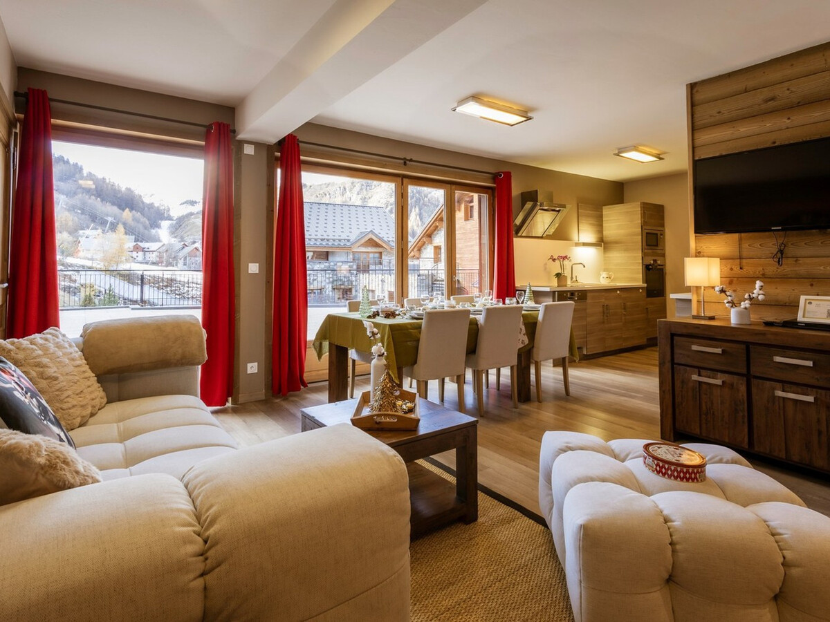 Appartement 8 pers, 3 chambres avec terrasse Sud à Valloire - Photo 3