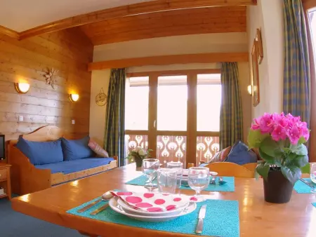 Duplex 3 pièces, 2 chambres, animaux acceptés à Valmorel : photo 4