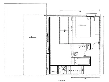 Duplex 3 pièces, 2 chambres, animaux acceptés à Valmorel : photo 10