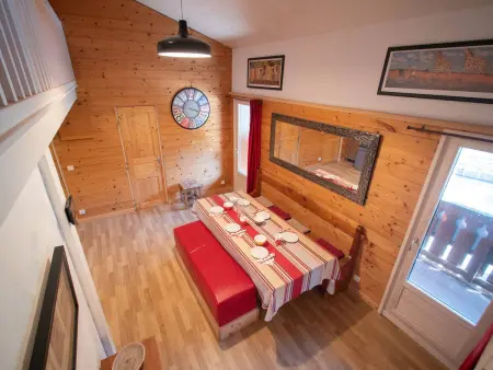 Location appartement à Valmorel, Appartement spacieux à Valmorel, 11 couchages, 4 Pièces, casier à skis
