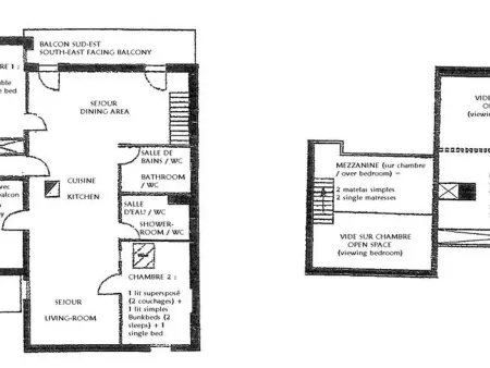 Appartement 4 pièces + mezzanines, 11 couchages à Valmorel : photo 10