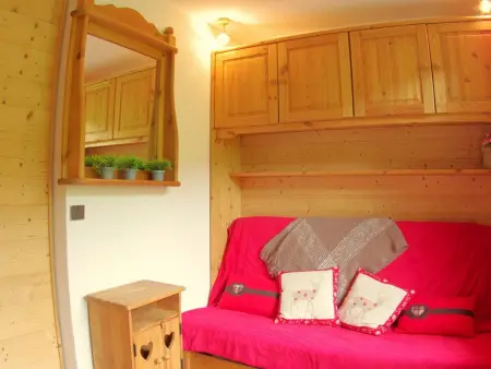 Charmant 2 pièces pour 5 pers. à Valmorel, balcon sud, près ESF, animaux OK, ménage inclus : photo 2