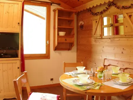 Charmant 2 pièces pour 5 pers. à Valmorel, balcon sud, près ESF, animaux OK, ménage inclus : photo 4