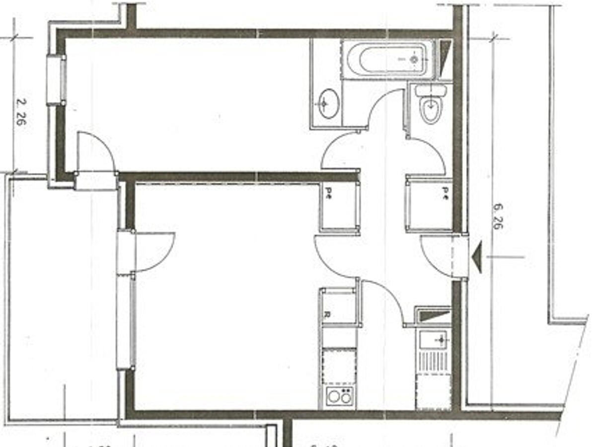 Appartement 2 pièces Valmorel, balcon vue montagne - Photo 9