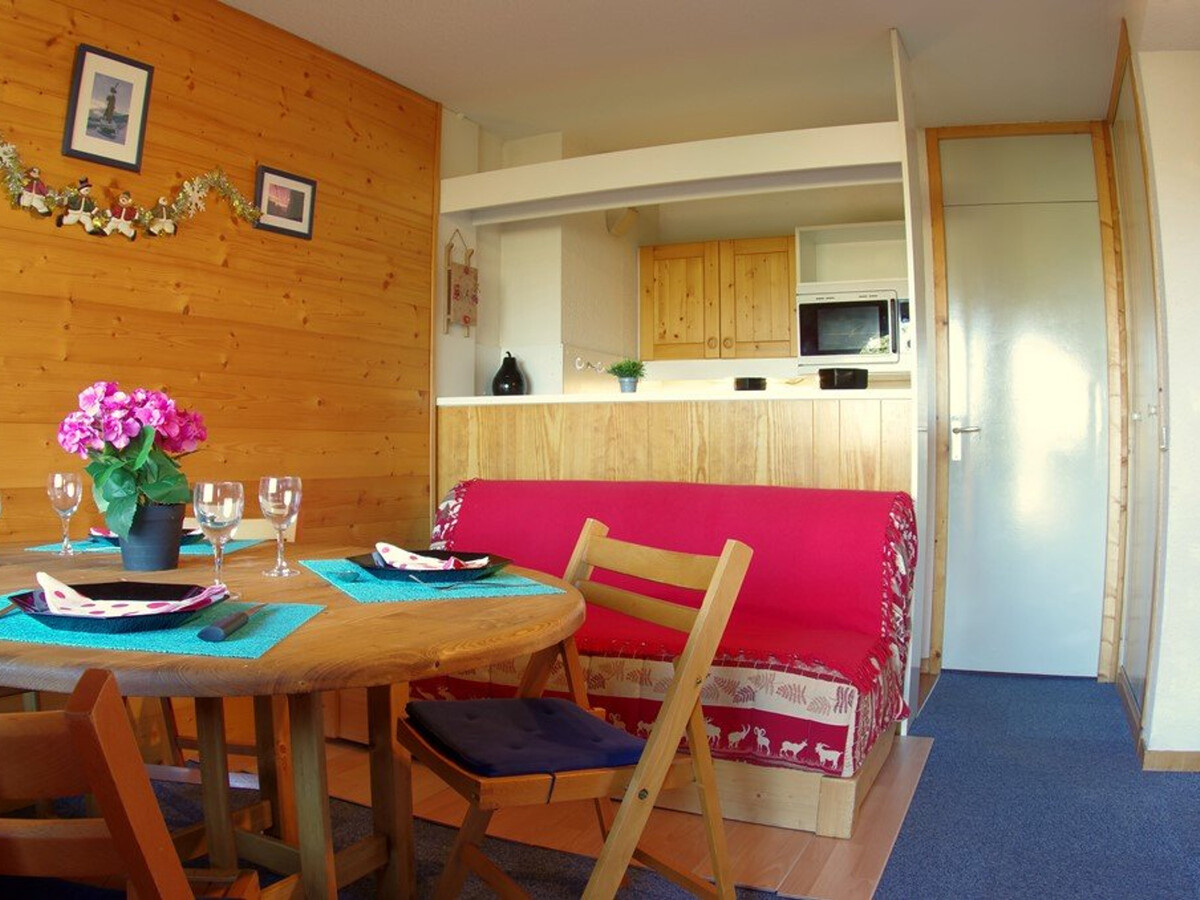 Studio cabine 4 pers avec terrasse à Valmorel - Photo 7