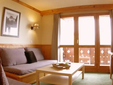 Location appartement à Valmorel, Charmant T2 avec balcon à Valmorel