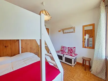 Appt 2P balcon vue pistes, centre Chinaillon : photo 9