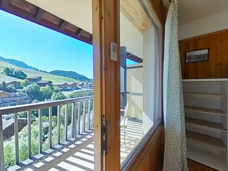 Appt 2P balcon vue pistes, centre Chinaillon : photo 11