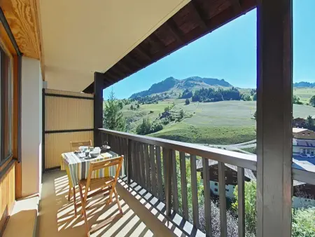 Appt 2P balcon vue pistes, centre Chinaillon : photo 14