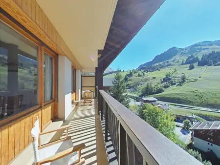 Appt 2P balcon vue pistes, centre Chinaillon : photo 15