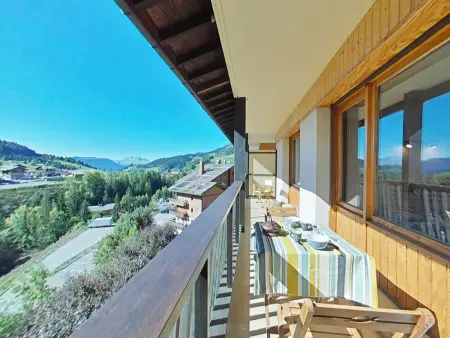 Appt 2P balcon vue pistes, centre Chinaillon : photo 17