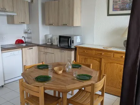 Location appartement à Orcières Merlette, Appartement lumineux 3 pièces 8 pers, proche des pistes avec cuisine équipée