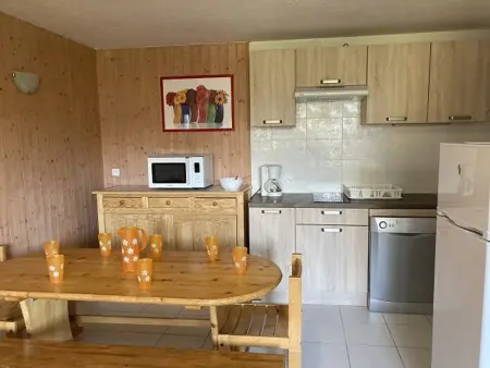 Location appartement à Orcières Merlette, Appartement 2 pièces cabine 8 pers, proche pistes et commerces, Orcières