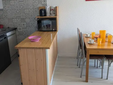 Location appartement à Orcières Merlette, Maxi Studio pour 4 pers, Expo SUD, au Centre dOrcières Merlette, Proche Pistes et Commerces