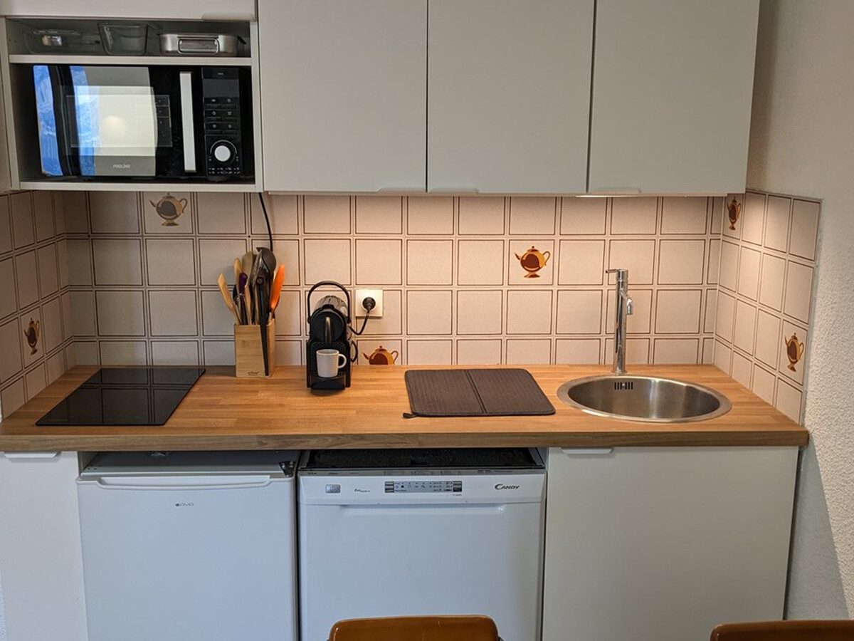 Studio 4 pers avec loggia, pieds des pistes à Orcières - Photo 3