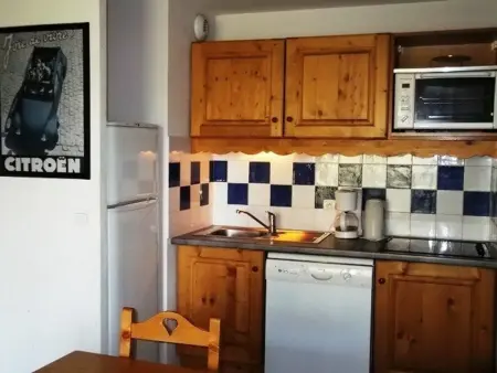 T3 45m² 7 pers, 100m des pistes, parking couvert : photo 4