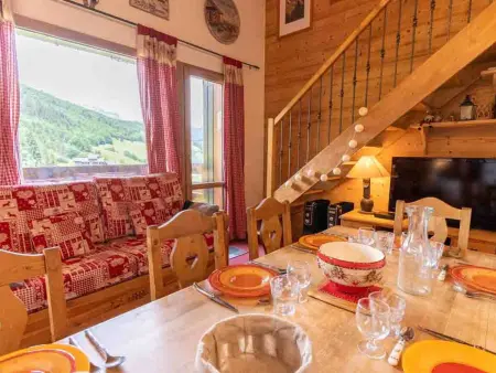 Location appartement à Valmorel, Sublime 3 pièces avec mezzanine à Valmorel, 8 pers, animaux admis, parking en option