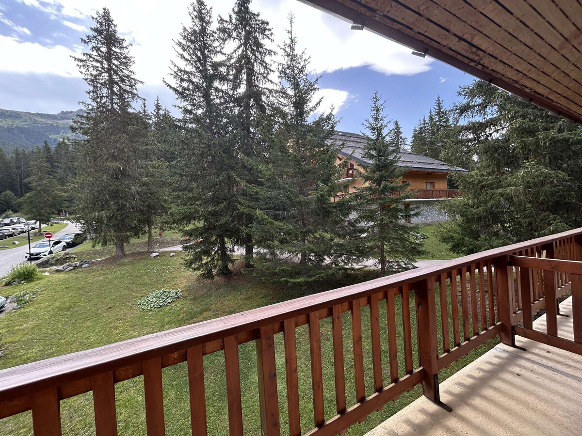 Studio 4 pers. à Méribel, 20m des pistes, balcon - Photo 12