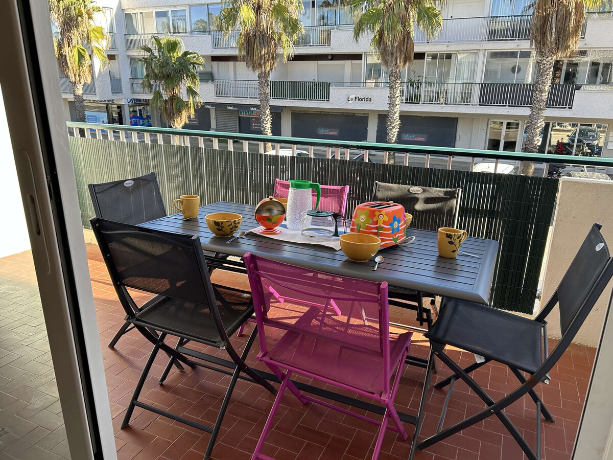Appartement 6 personnes, 2 balcons près plage, climatisation - Photo 1