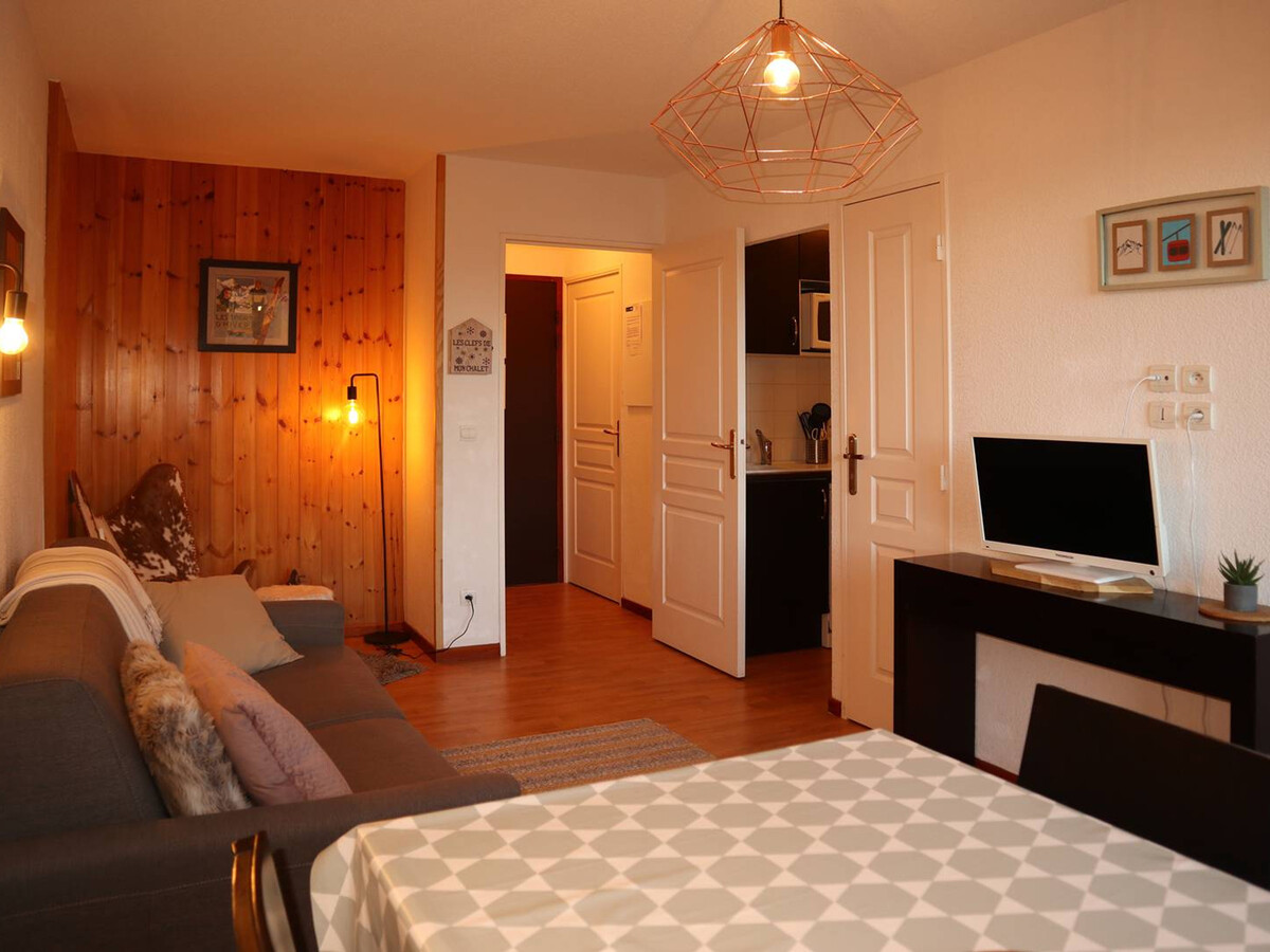 Appartement 4 pers aux Orres 1800, piscine sauna hammam - Photo 3