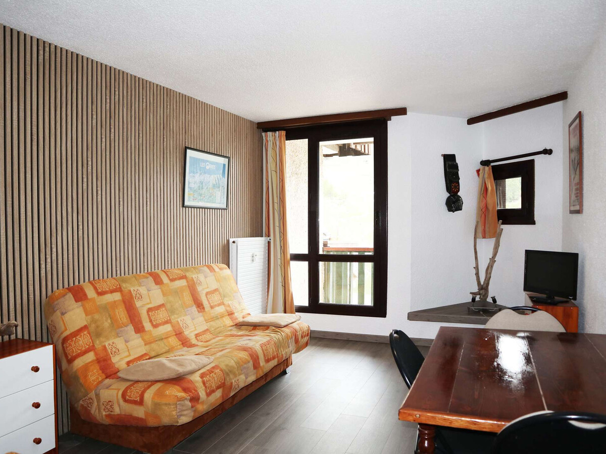 Studio 4 pers aux Orres, accès direct pistes, balcon sud - Photo 1