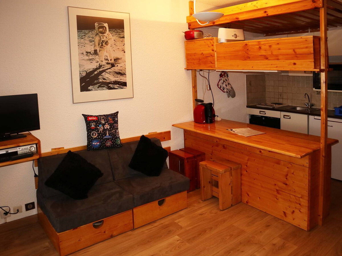 Studio 4 pers aux Orres, balcon sud, cœur de station - Photo 3