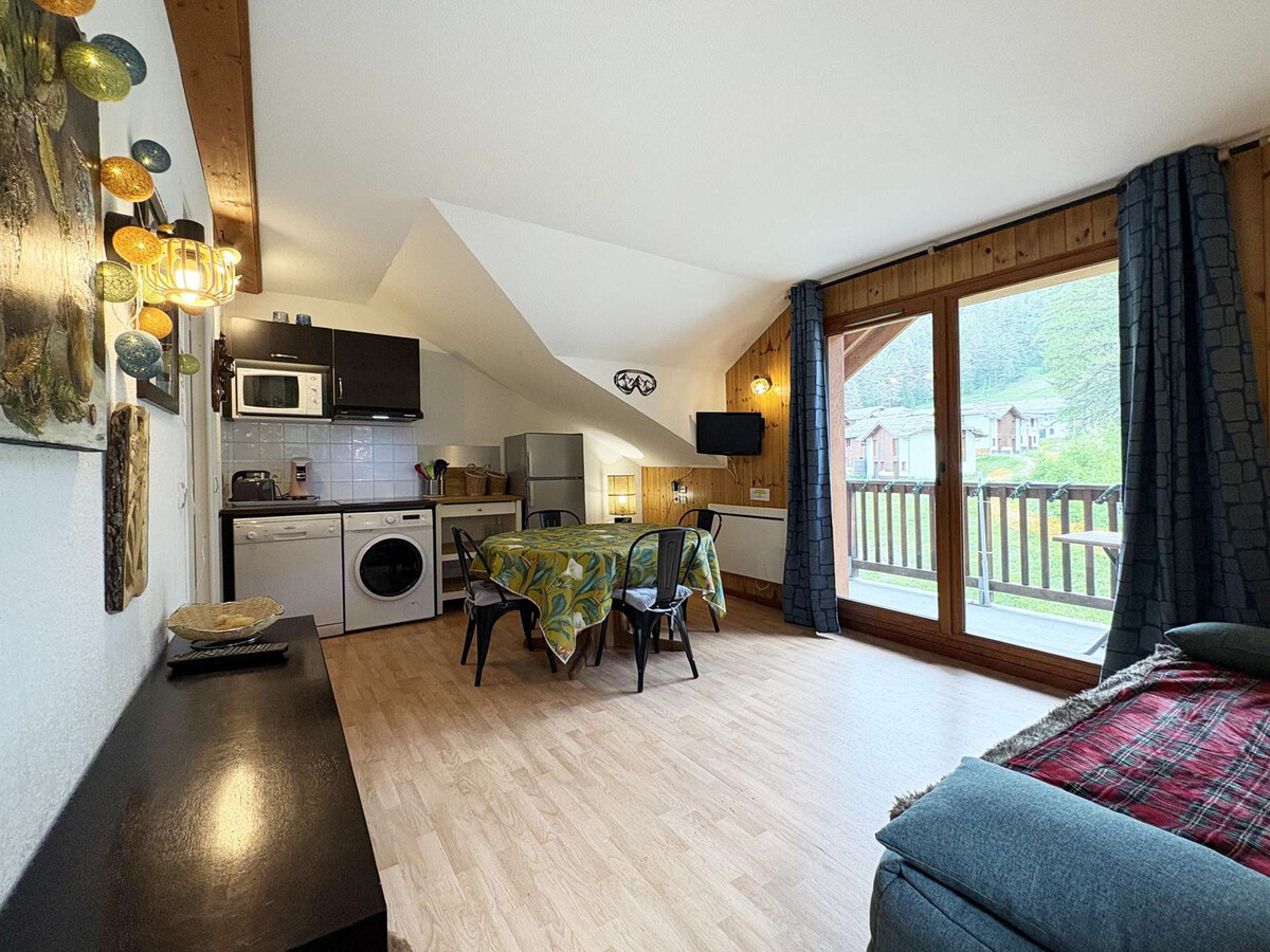Appartement 4 pers. piscine, sauna, hammam aux Orres - Photo 3