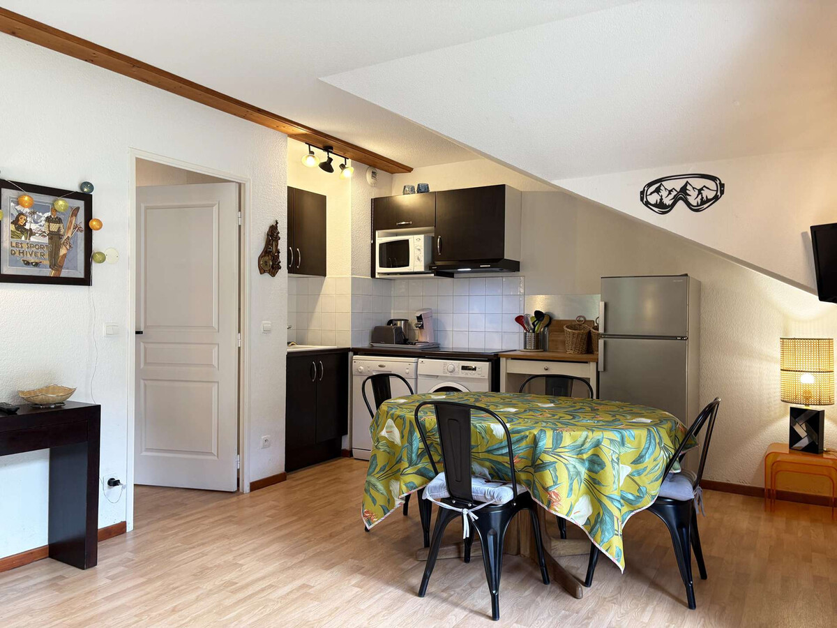 Appartement 4 pers. piscine, sauna, hammam aux Orres - Photo 4