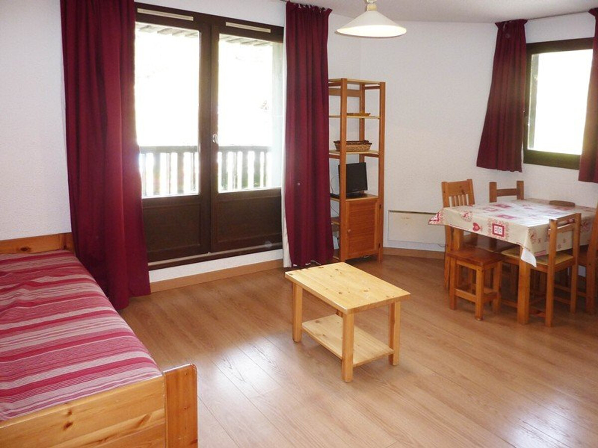 Studio 4 pers aux Orres, skis aux pieds, balcon vue pistes - Photo 1