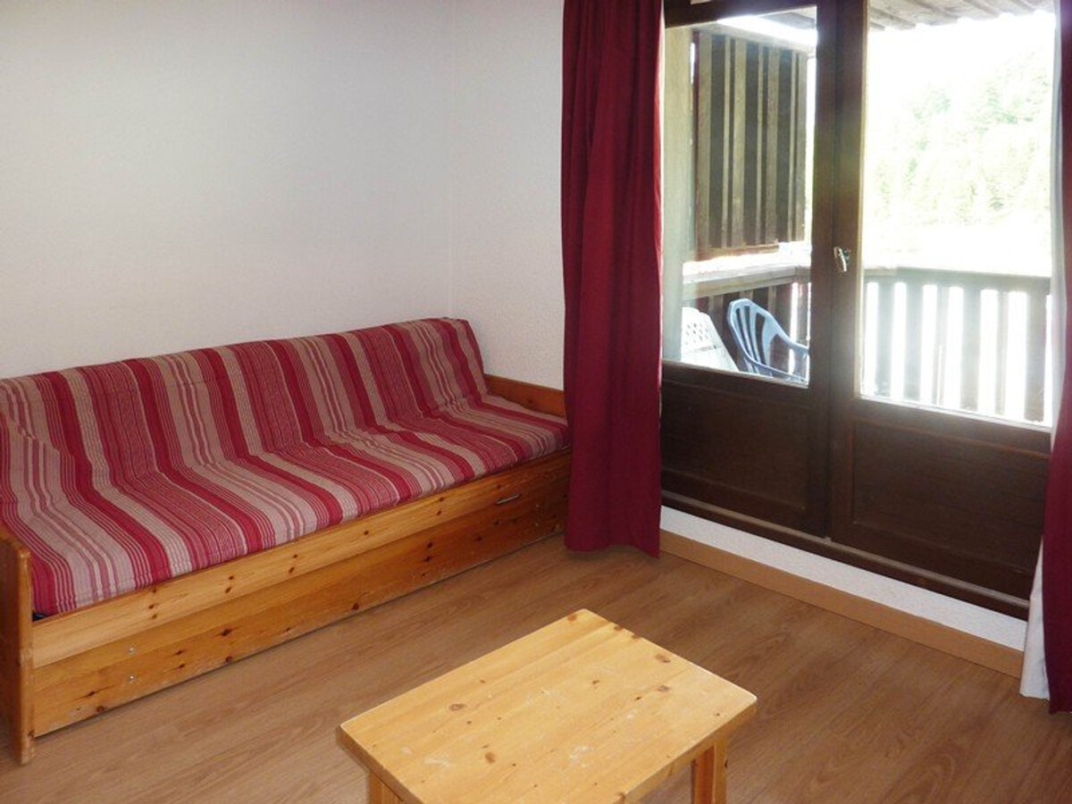 Studio 4 pers aux Orres, skis aux pieds, balcon vue pistes - Photo 3