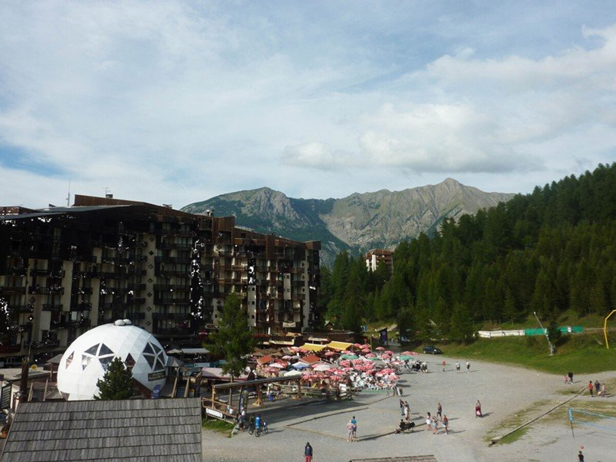 Studio 4 pers aux Orres, skis aux pieds, balcon vue pistes - Photo 8