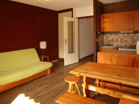 Studio 6 pers sud, centre station Les Orres, balcon : photo 4