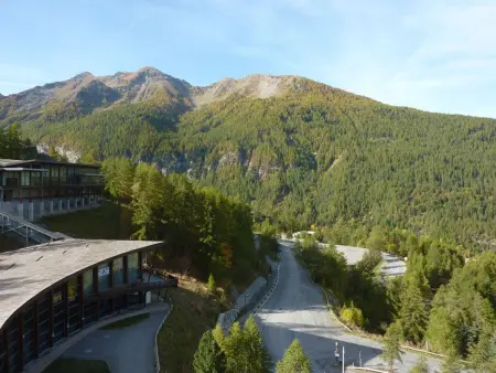 Studio 6 pers sud, centre station Les Orres, balcon : photo 8