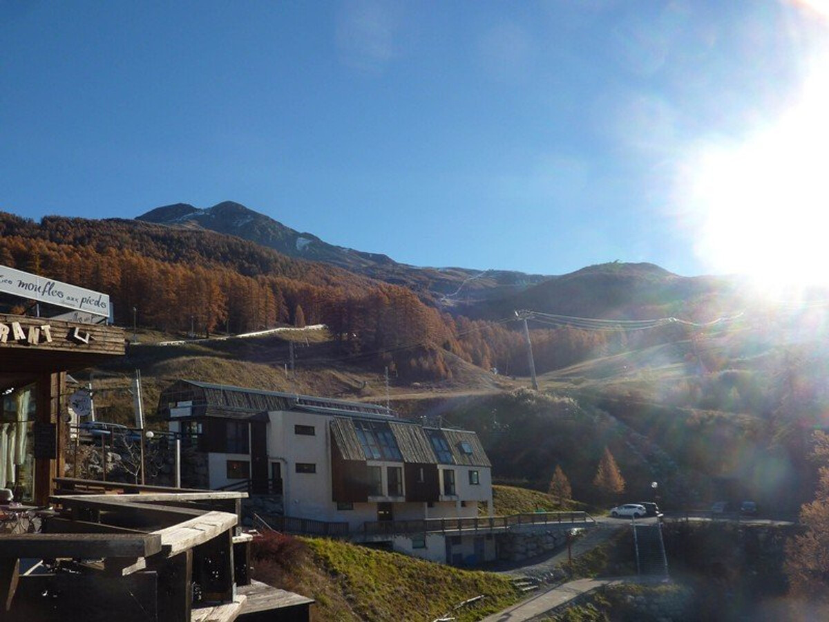 Studio 4 pers. aux Orres, 6e étage, terrasse vue pistes - Photo 7